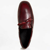 TOD'S US 6 Men's Gommino Leather Tie Driver Moccasins
