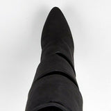 Giuseppe Zanotti US 9.5 Suede Slit Over-The-Knee Boots I58049