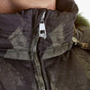 Versace Mens Puffer Coat with Detachable Faux Fur Trimmed Hood