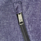 Armani Jeans Reversible Hooded Windbreaker - C6B71 EX - BLUE - SIZE 54