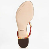 Dolce & Gabbana Women's Genuine Calfskin Patent Leather Sandals - Many Sizes