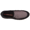 PRADA EUR 37 Women's Black/Pink Neoprene Honeycomb Slip-On Sneakers