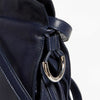 Loewe Flamenco 22 Leather Drawstring Bag Night Blue