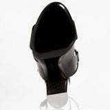 Salvatore Ferragamo EUR 37.5/US 7.5 High-Heeled Sandal Leather Mirror 640373