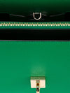 Dolce & Gabbana Rosalia Green Leather Convertible Bag