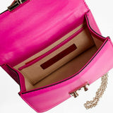 Valentino Denim & Leather Rockstud Mini Bag