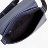 Gucci Pebbled Leather Flap Top Messenger Bag Blue/387079