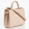 Dolce & Gabbana Sicily Pink Leather Convertible Tote