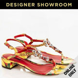 Dolce & Gabbana Women's Genuine Calfskin Patent Leather Sandals - Many Sizes