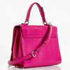 Dolce & Gabbana Monica Embossed Pink Leather Convertible Bag