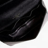Golden Goose Leather Flap Top Vedette Crossbody Black