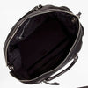 MCM Tumbled Leather Weekender Bag Black