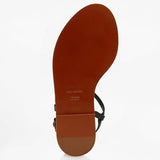 Dolce & Gabbana EUR 37/US 7 Womens Leather Flower Pom Pom Sandals CQ0079