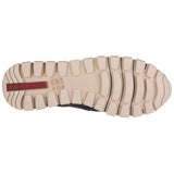 PRADA EUR 37 Women's Black/Pink Neoprene Honeycomb Slip-On Sneakers