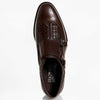 SALVATORE FERRAGAMO US 10 Mens Brown Leather Woven Wingtip Dress Shoe