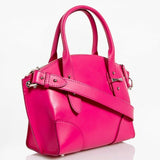 Alexander McQueen Leather Legend Small Convertible Satchel Pink