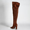 Giuseppe Zanotti US 6 Leather Over-The-Knee Boots I58050