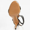 Salvatore Ferragamo US 7.5 Womens Guel Embossed Leather Heels 01I929