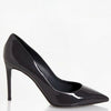 Dolce & Gabbana EUR 38 Grey Womens Leather Patent Stiletto Pumps