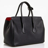 Bally Sommet Grained Black Leather Tote