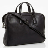 Gucci Pebbled Leather Convertible Briefcase Black