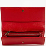 Dolce & Gabbana Rosso Leather Continental Wallet