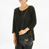Dolce & Gabbana Monica Black Nero Leather Convertible Bag