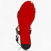 Christian Louboutin EUR 37/US 7 Bikee Leather Studded Sandals -NOISETTE 1160878
