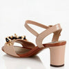 Dolce & Gabbana Women EUR 36 Embossed Leather Bejeweled Flower Heels CR0163